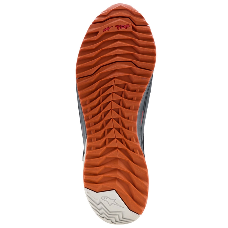 Alpinestars CR-X Drystar motorlaarzen zwart-donkergrijs-oranje