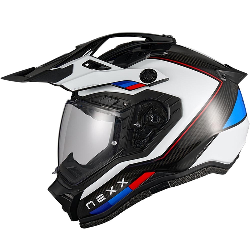 Enduro motorhelm Nexx X.Rally Raid blauw-rood