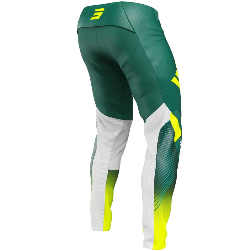 Shot Contact GP 26 Motocrossbroek Groen-Neongeel