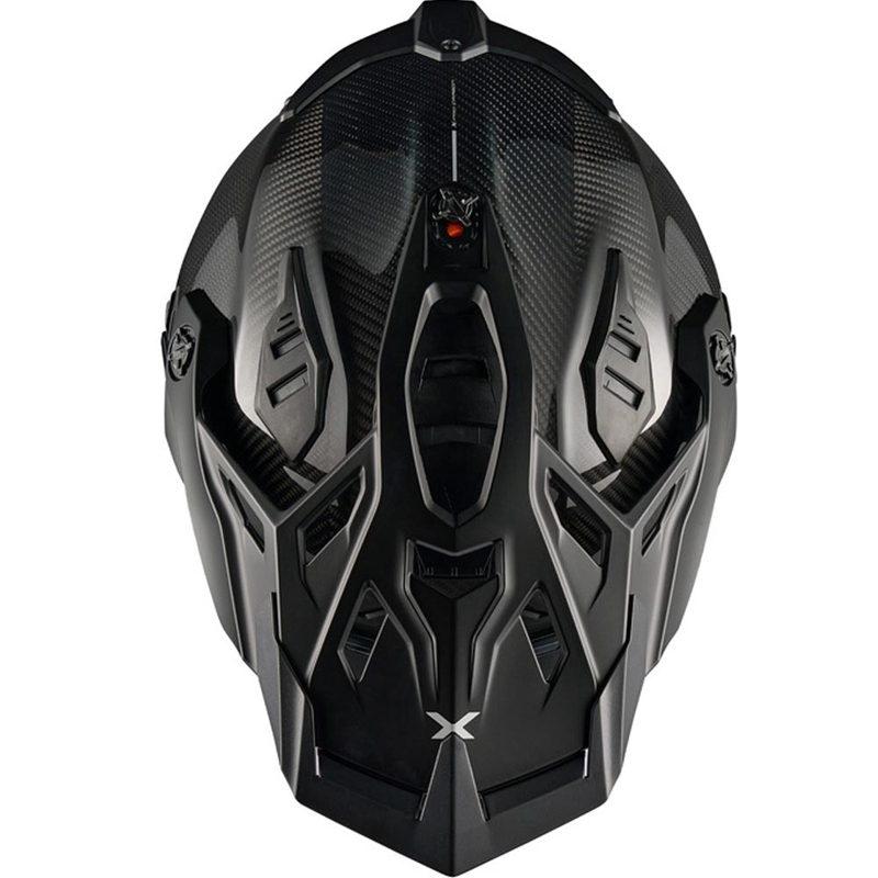 Enduro motorhelm Nexx X.Rally Zero PRO zwart
