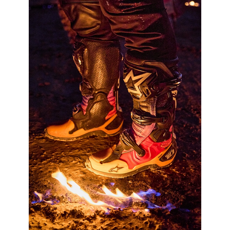 Alpinestars Tech 10 Limited Edition Black Hole motorlaarzen, zwart