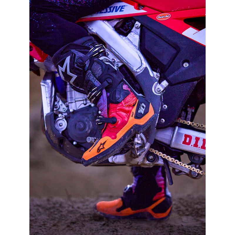Alpinestars Tech 10 Limited Edition Black Hole motorlaarzen, zwart