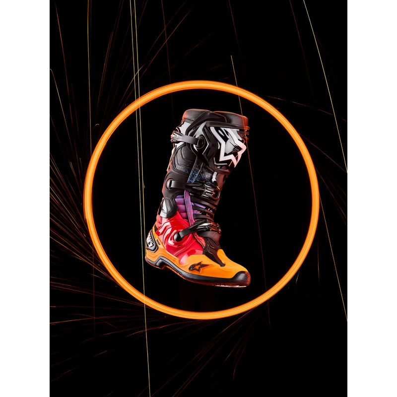 Alpinestars Tech 10 Limited Edition Black Hole motorlaarzen, zwart