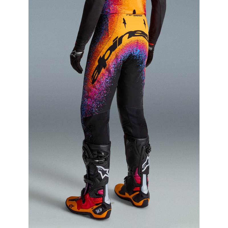 Alpinestars Supertech Limited Edition Black Hole Motocrossbroek - Zwart