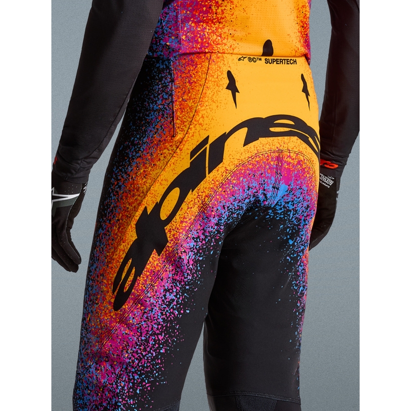 Alpinestars Supertech Limited Edition Black Hole Motocrossbroek - Zwart