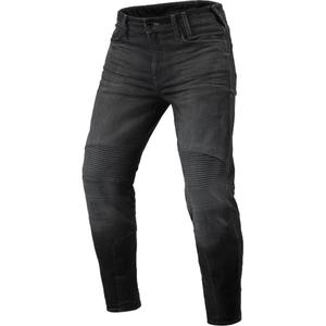 Revit Moto 2 TF Zwarte Motorfiets Jeans
