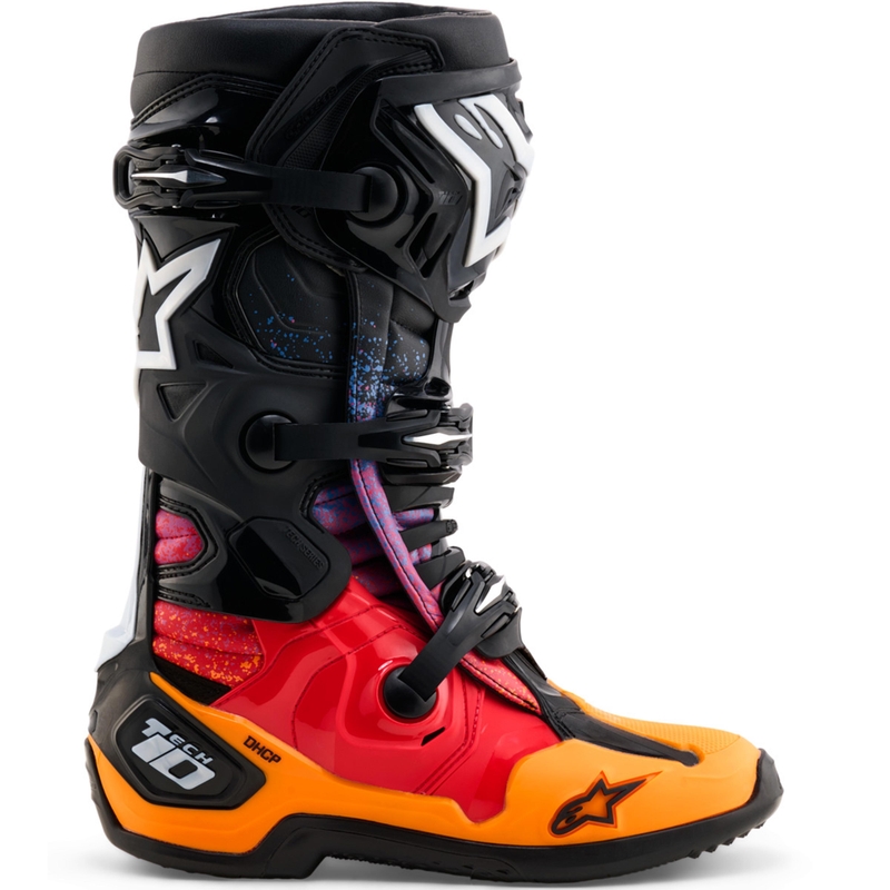 Alpinestars Tech 10 Limited Edition Black Hole motorlaarzen, zwart