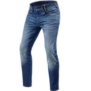 Motorjeans Revit Carlin SK blauw