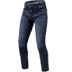 Motorjeans Revit Carlin SK donkerblauw