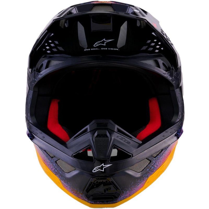Alpinestars Supertech S-M10 limited edition motorcrosshelm Black Hole in zwarte kleur