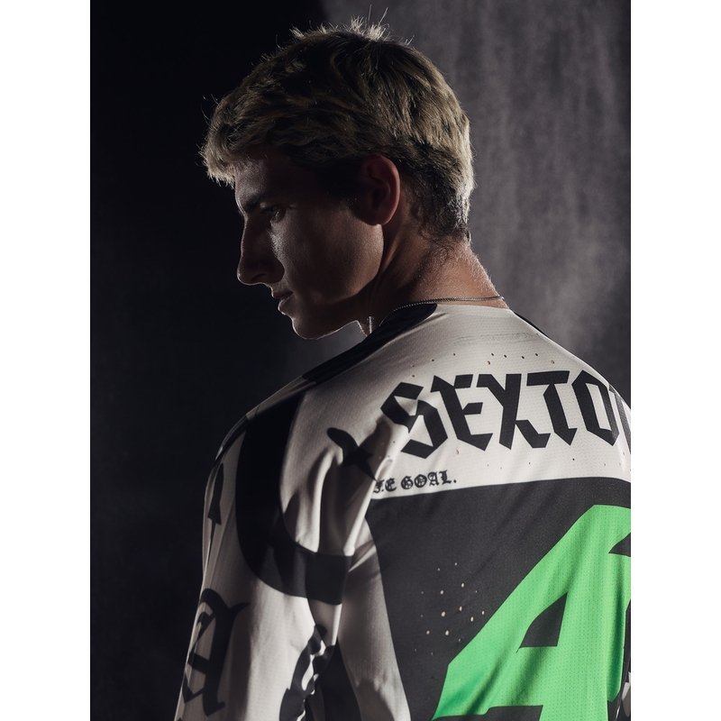 Alpinestars Techstar limited edition motocrossshirt Wolf Dust zandzwart