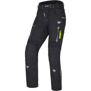 Dames RSA Greby 2 motorbroek zwart-fluo geel