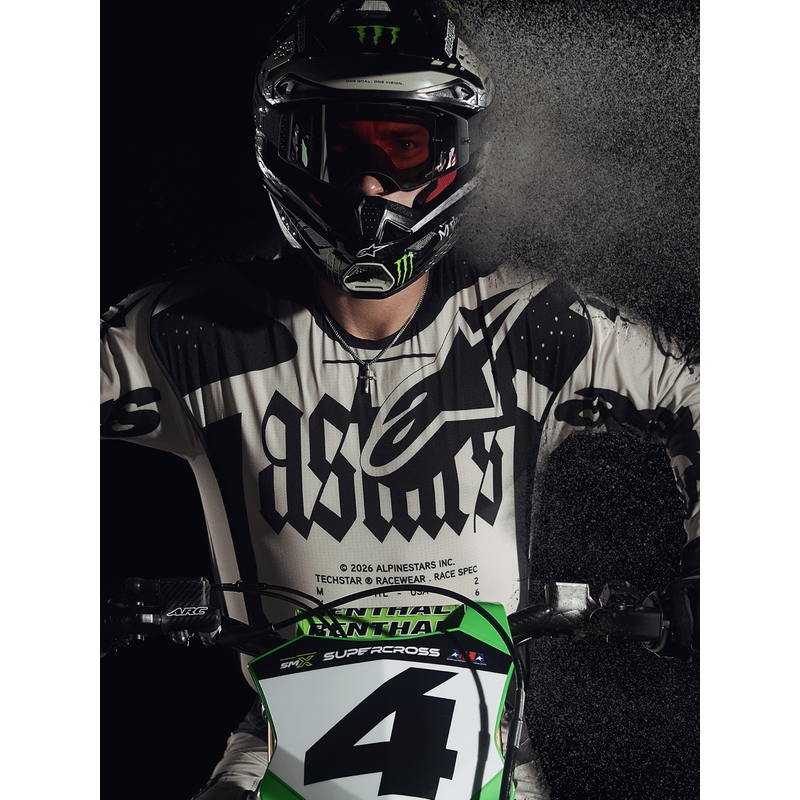 Alpinestars Techstar limited edition Wolf Dust motorcrossbroek zandzwart