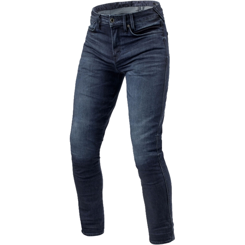 Cropped Motorcycle Jeans Revit Carlin SK donkerblauw