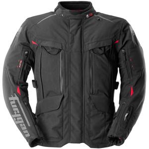 Furygan CHALLENGER 3C PRIMALOFT® motorjas zwart-rood