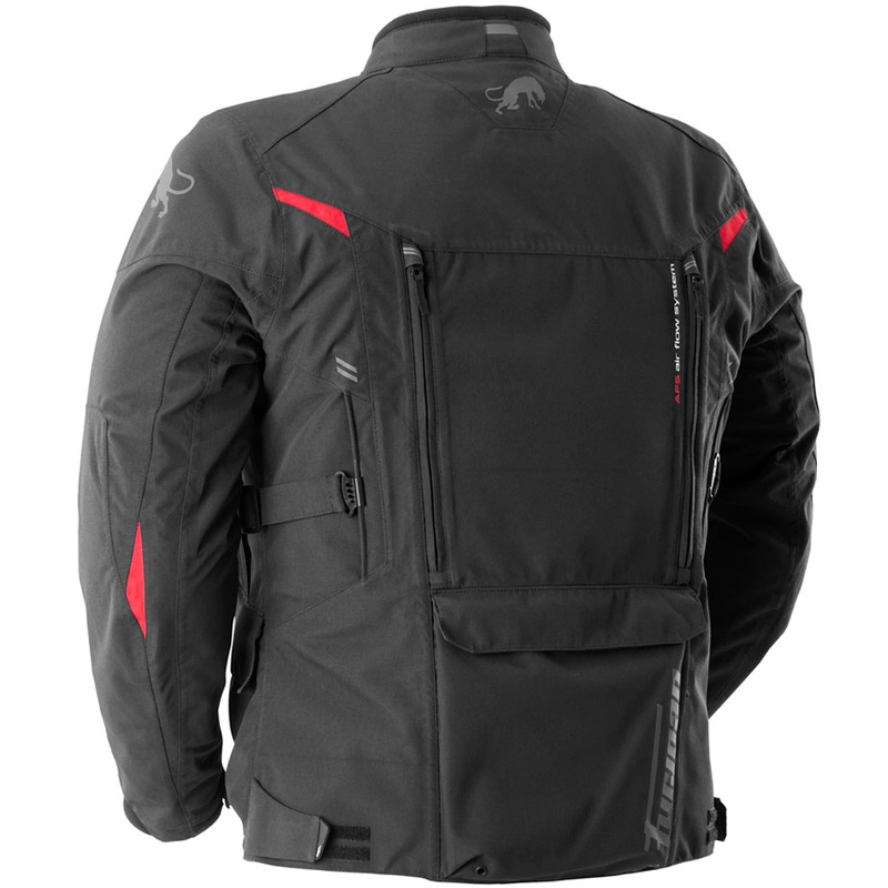 Furygan CHALLENGER 3C PRIMALOFT® motorjas zwart-rood