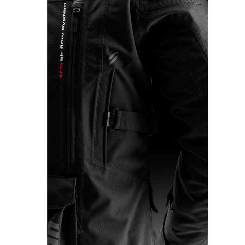 Furygan CHALLENGER 3C PRIMALOFT® motorjas zwart-rood