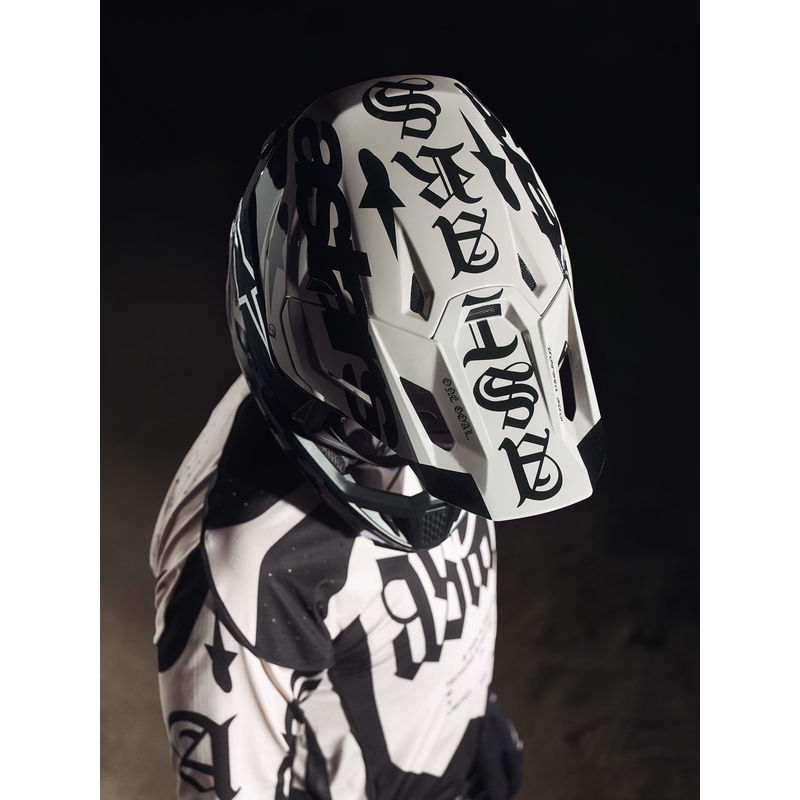Alpinestars Supertech S-M7 limited edition motorcrosshelm Wolf Dust zandzwart