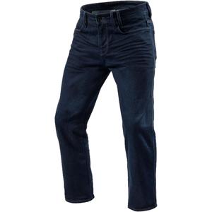 Motorjeans Revit Lombard 3 RF donkerblauw cropped