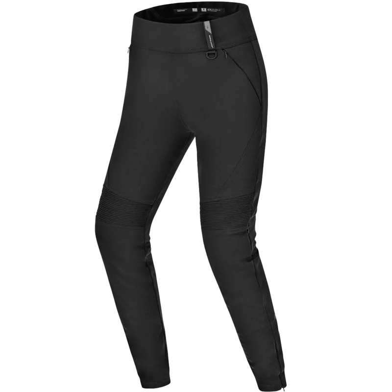 Dames lange motorbroek Shima Vesper zwart