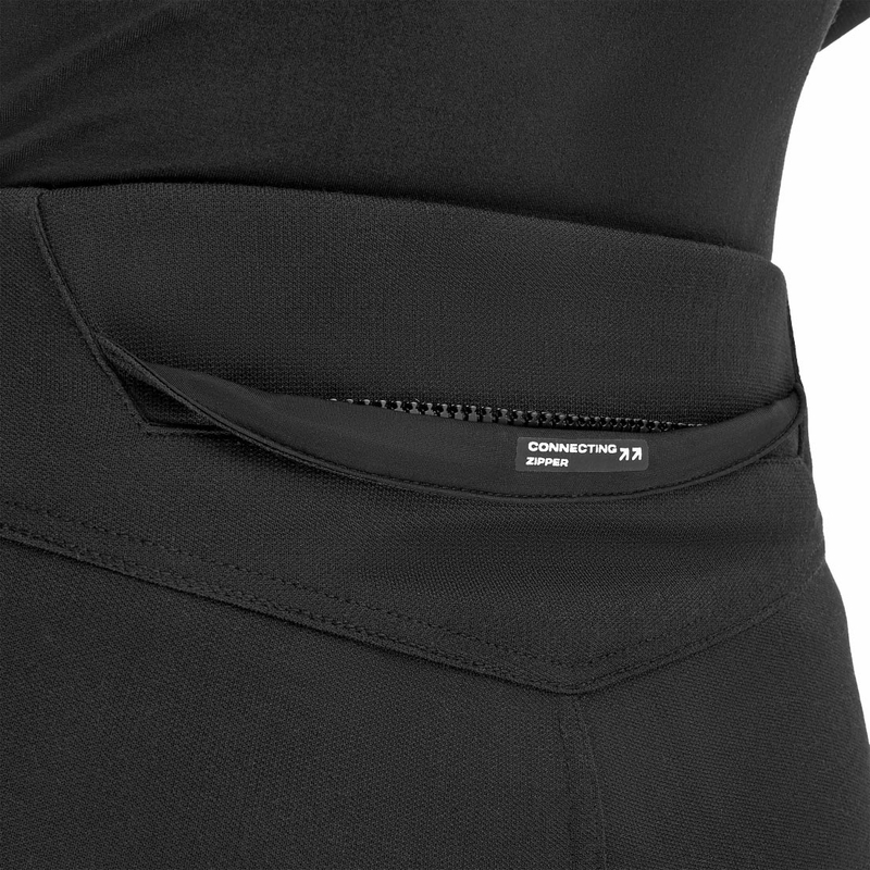 Dames lange motorbroek Shima Vesper zwart