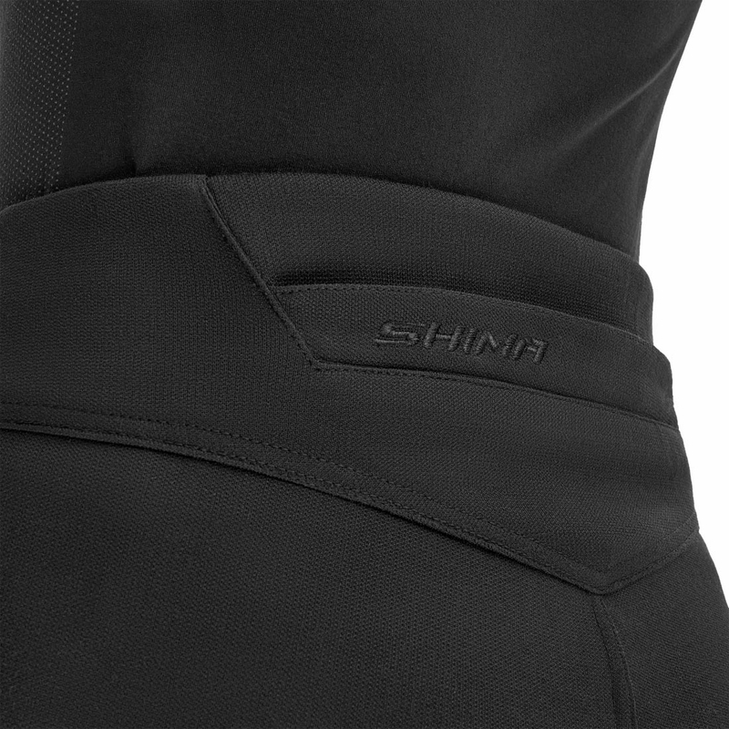 Dames lange motorbroek Shima Vesper zwart