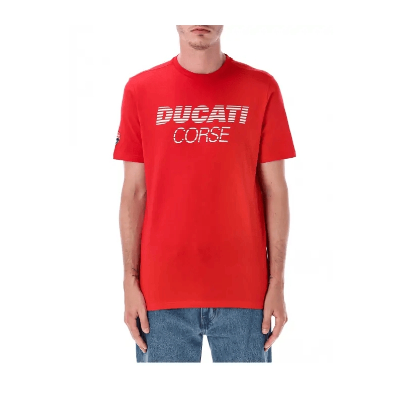 T-shirt Ducati Corse rood