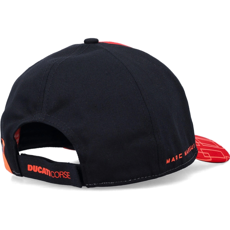 Ducati Corse Marc Marquez 93 Box Logo Cap zwart-rood