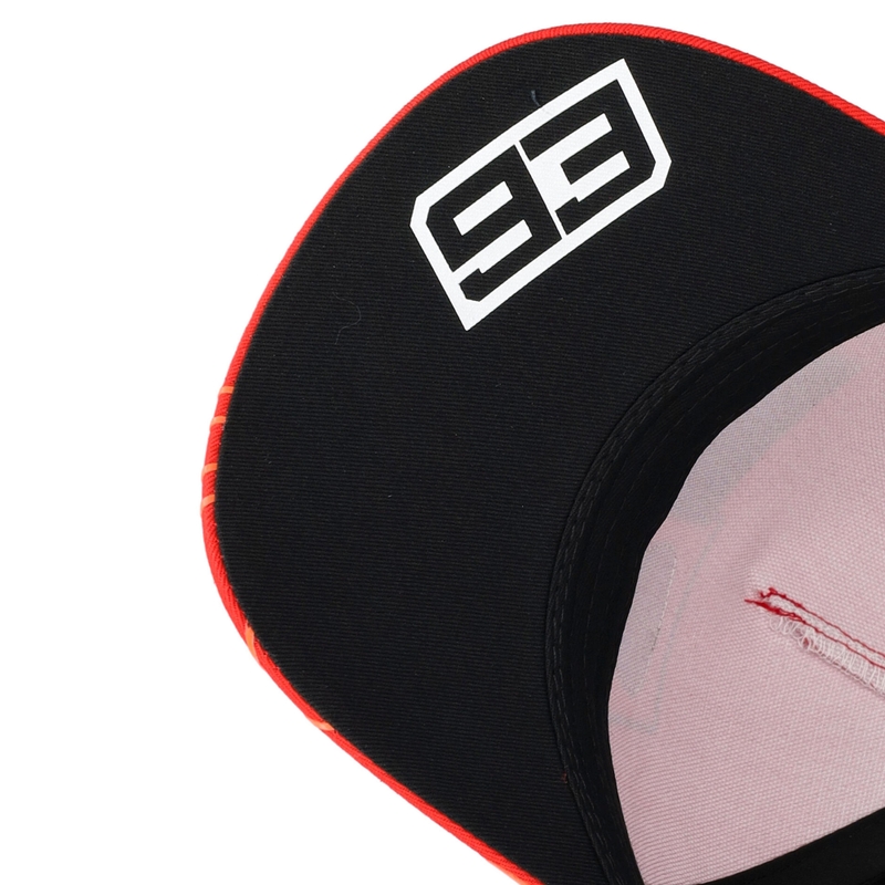 Ducati Corse Marc Marquez 93 Box Logo Cap zwart-rood