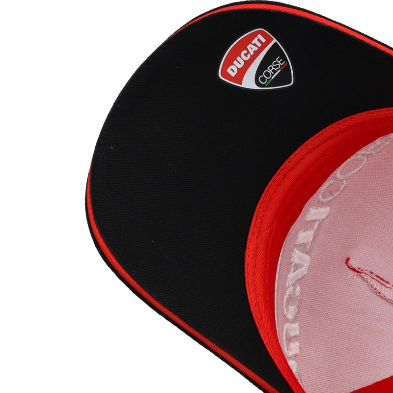 Ducati Corse Monster Diagonal dop zwart-rood