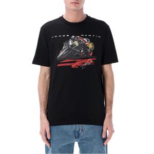 Jorge Martin 89 Fotografisch Motorfiets T-shirt zwart