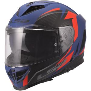 Integraal motorhelm LS2 FF818 Storm III Dynamo blauw-rood
