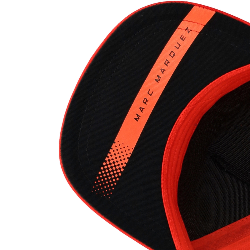Ducati Marc Marquez Mid Visor Pixelled 93 Cap zwart-rood