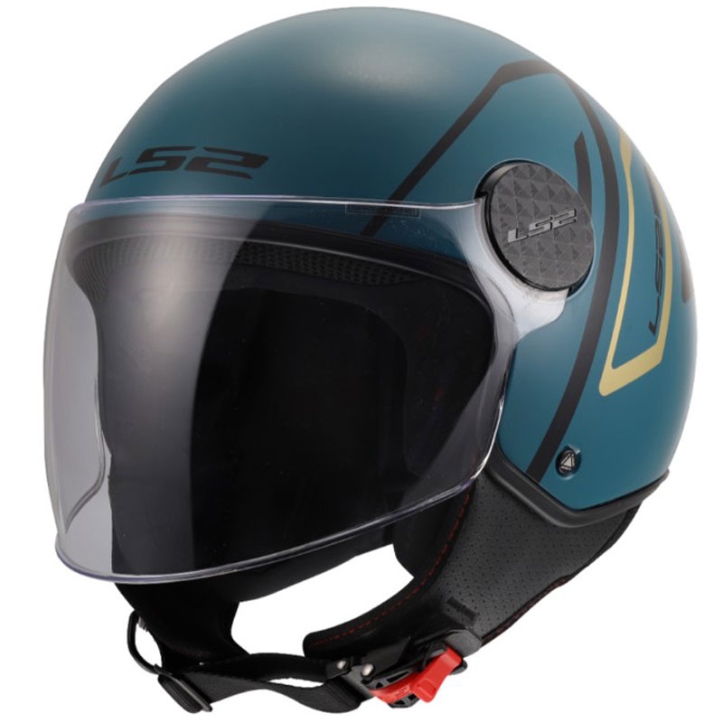 Open motorhelm LS2 OF558 Sphere Lux II Minimum donkerblauwgroen