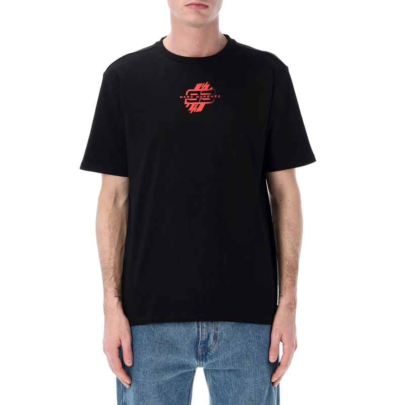 Ducati Marc Marquez Man 93 Look Back T-shirt zwart