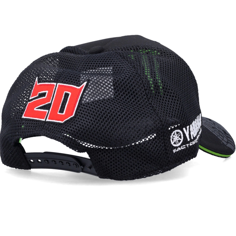 Yamaha Monster Fabio Quartararo sponsorpet zwart