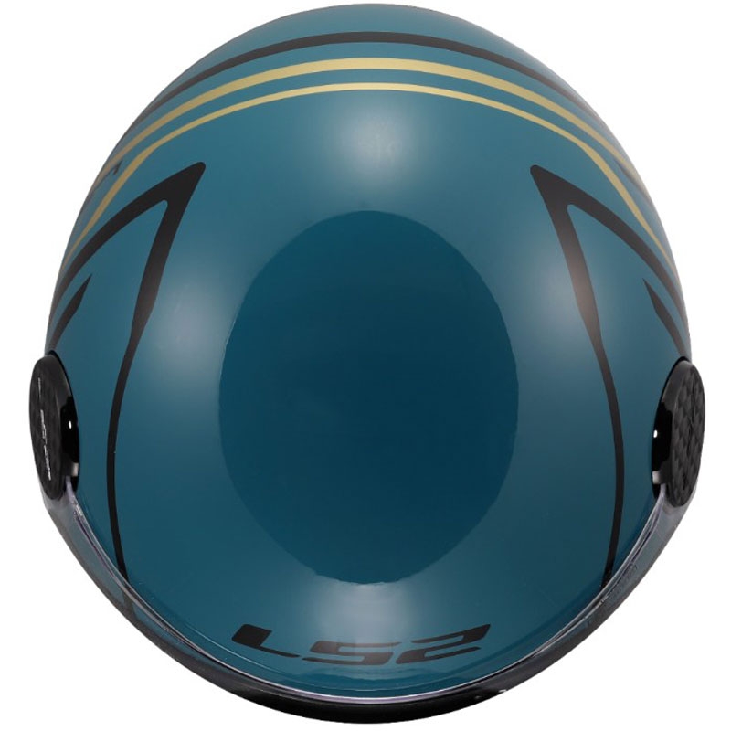 Open motorhelm LS2 OF558 Sphere Lux II Minimum donkerblauwgroen