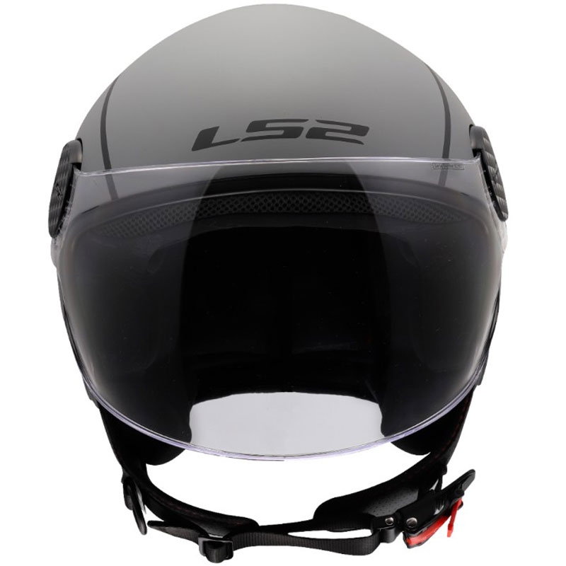 Open motorhelm LS2 OF558 Sphere Lux II Minimum zwart-grijs