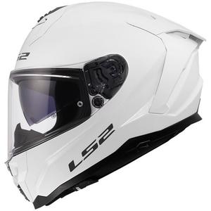 Integraal motorhelm LS2 FF817 Challenger II Effen glanzend wit