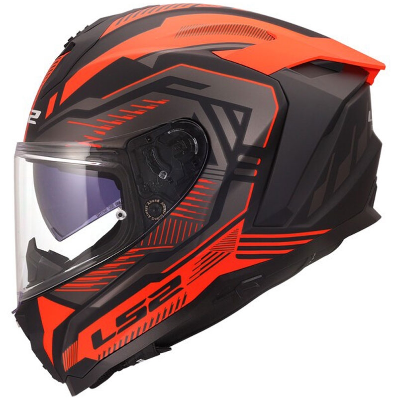 Integraal motorhelm LS2 FF817 Challenger II Dravix matrood