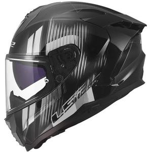 Integraal motorhelm LS2 FF817 Challenger II Nitro glanzend zwart-grijs