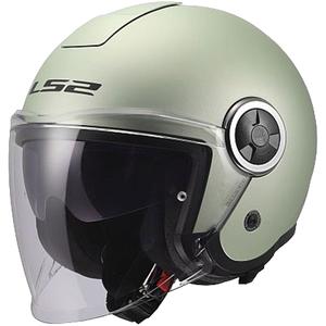 Open motorhelm LS2 OF620 Classy Solid matgrijs-komeet