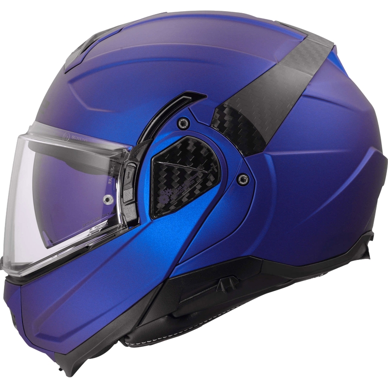 Opklapbare motorhelm LS2 FF910 Advant II Effen mat marineblauw