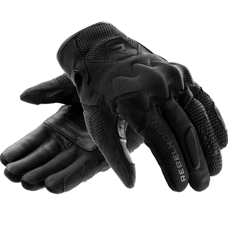 Rebelhorn Core motorhandschoenen zwart