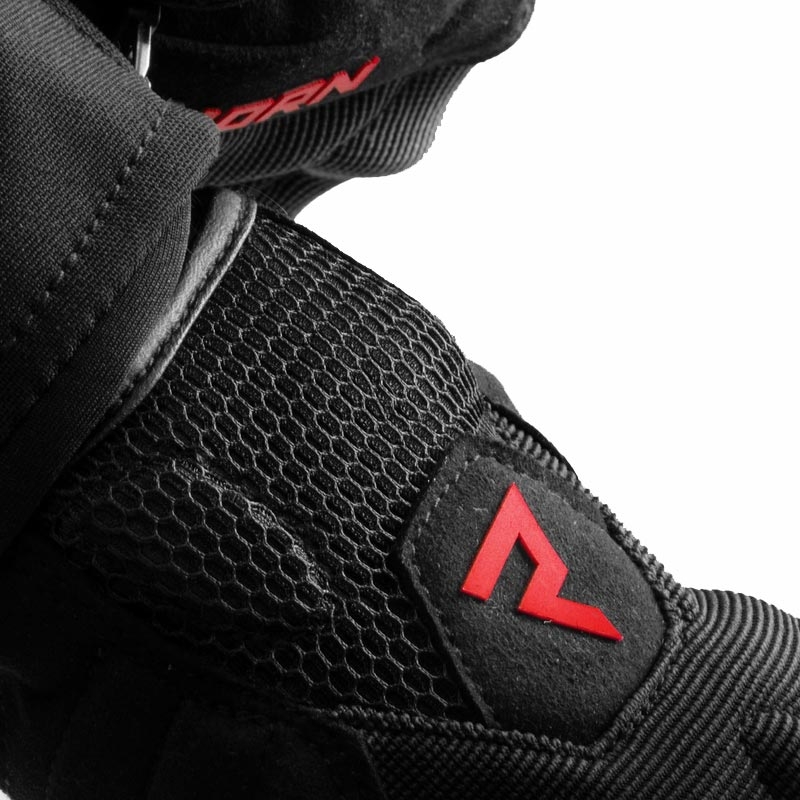 Rebelhorn Core motorhandschoenen zwart-rood