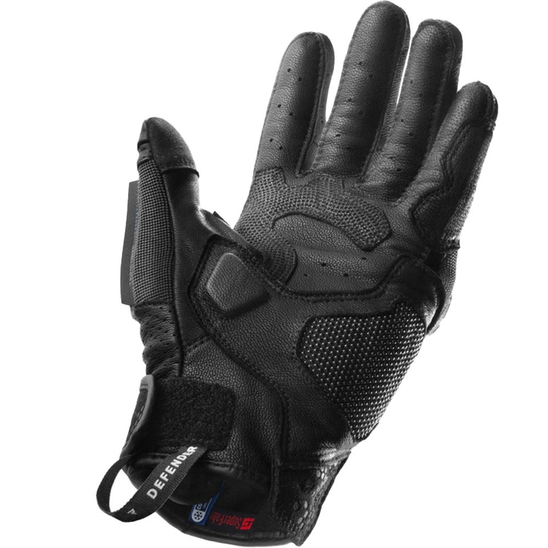 Rebelhorn Defender motorhandschoenen zwart