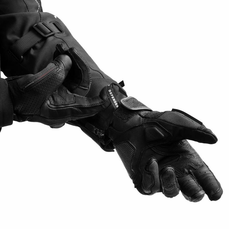 Rebelhorn Defender motorhandschoenen zwart