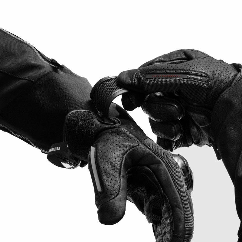 Rebelhorn Defender motorhandschoenen zwart
