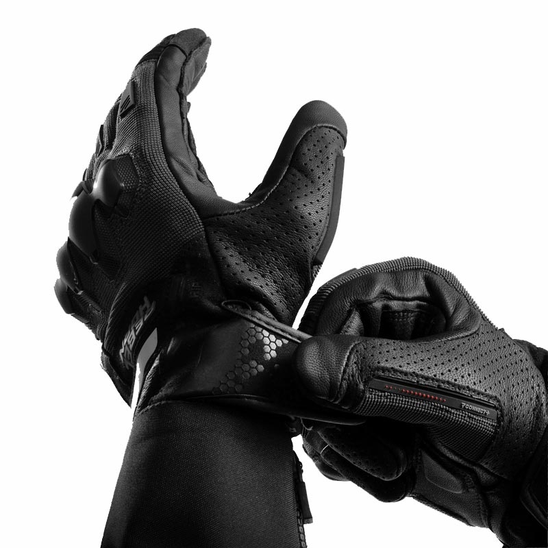 Rebelhorn Defender motorhandschoenen zwart