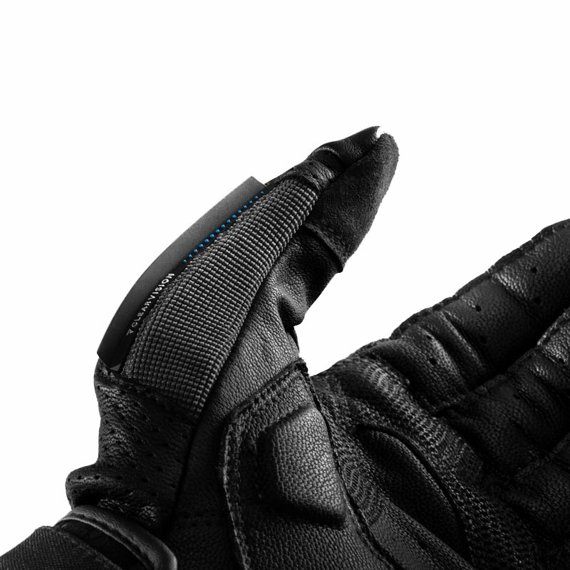 Rebelhorn Defender motorhandschoenen zwart-grijs-fluo geel